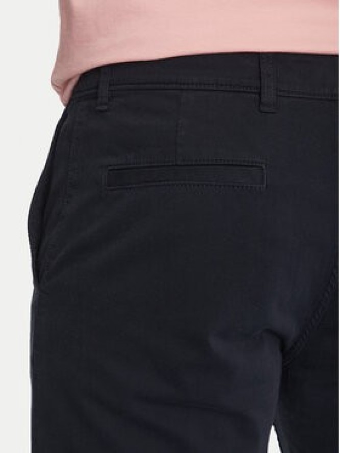 BOSS Chinosy 50534378 Granatowy Regular Fit