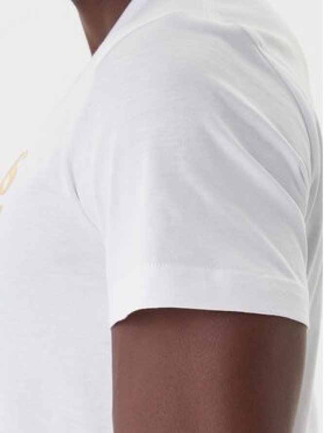 Versace Jeans Couture T-Shirt 79GAHT05 CJ00T Biały Regular Fit