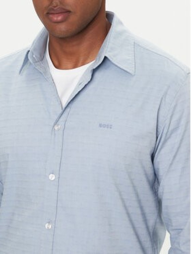 BOSS Koszula Relegant 50548959 Błękitny Regular Fit