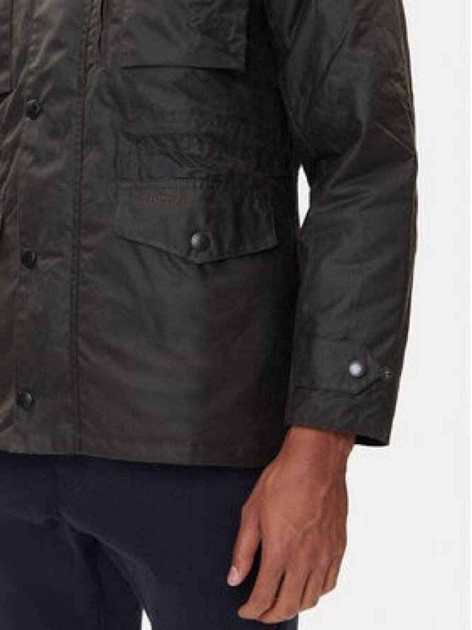 Barbour Kurtka przejściowa Sapper MWX0020OL71 Khaki Regular Fit