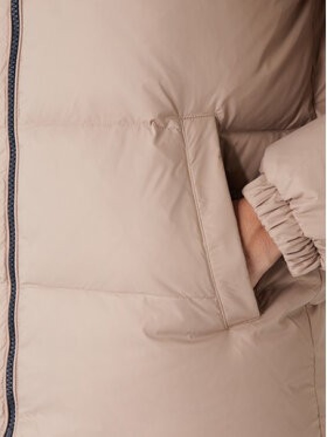 Tommy Jeans Kurtka puchowa Essential DM0DM19786 Beżowy Regular Fit