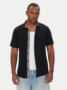 Quiksilver Koszula Time Box EQYWT04622 Czarny Regular Fit