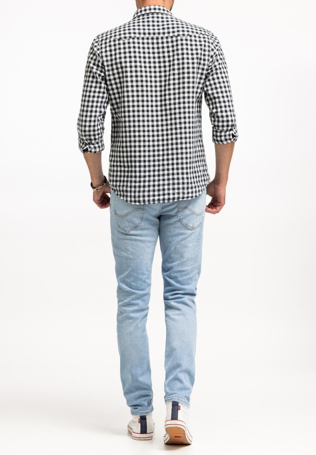 LEE LUKE MĘSKIE SPODNIE JEANSOWE JEANSY DŻINSY BLUE SKY LIGHT L719ICC25 112331736