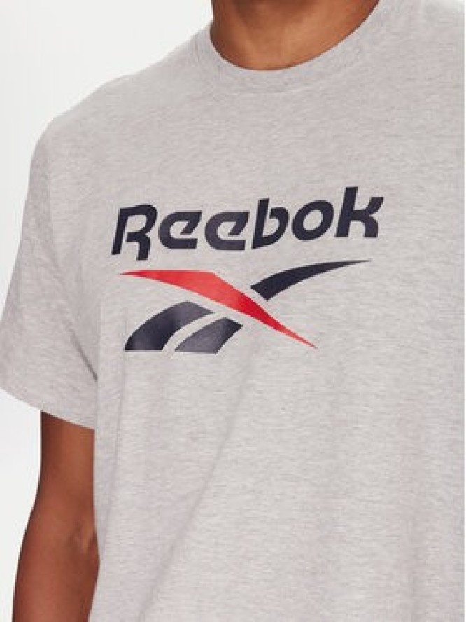 Reebok T-Shirt RK25158CCM Szary Regular Fit