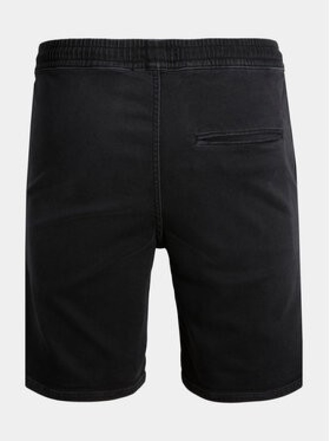 Jack & Jones Szorty jeansowe Chris 12249165 Czarny Relaxed Fit