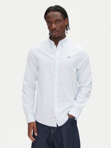 Tommy Jeans Koszula DM0DM20875 Błękitny Regular Fit
