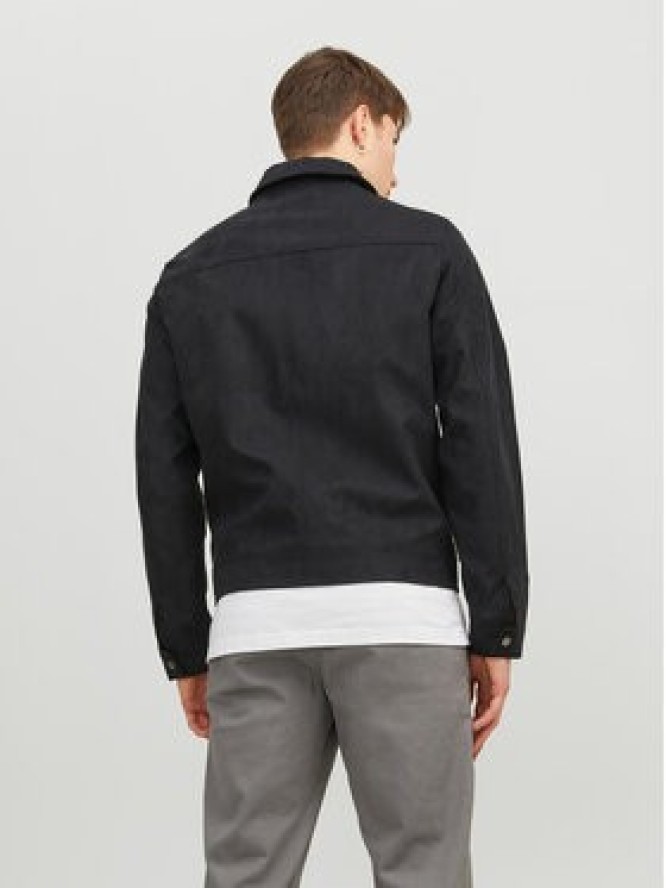 Jack & Jones Kurtka z imitacji skóry 12213082 Czarny Regular Fit