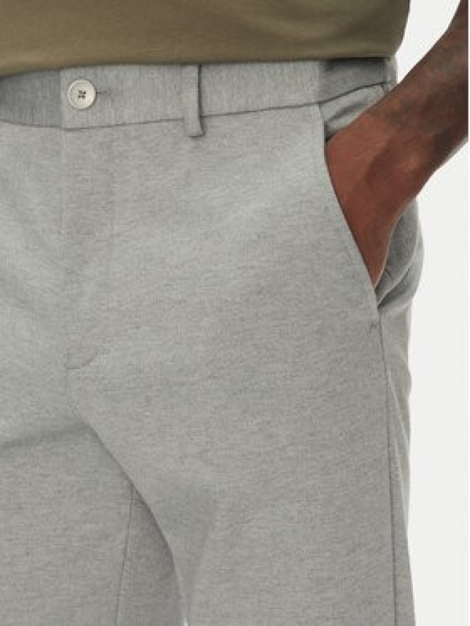 Lindbergh Chinosy 30-006052 Szary Slim Fit