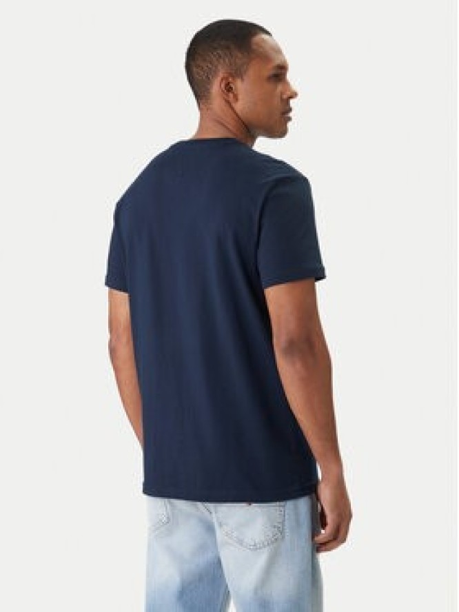 Tommy Jeans T-Shirt DM0DM22539 Granatowy Regular Fit
