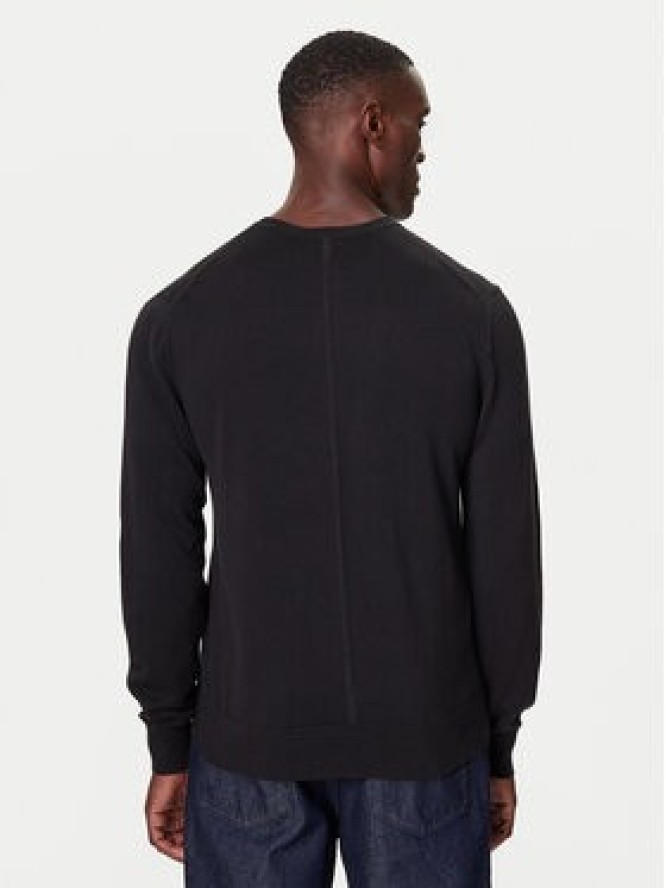 Calvin Klein Sweter LV040BM343 Czarny Regular Fit