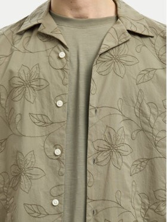 Selected Homme Koszula 16097686 Zielony Regular Fit
