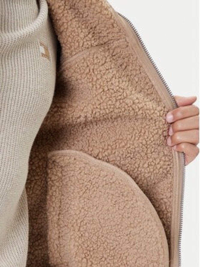 Guess Kurtka z imitacji skóry M5BR79 Z5570 Beżowy Regular Fit