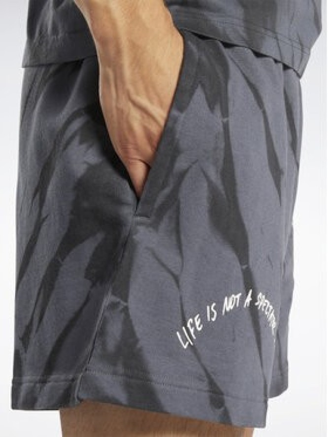 Reebok Szorty sportowe Classics Block Party Shorts HS9179 Szary