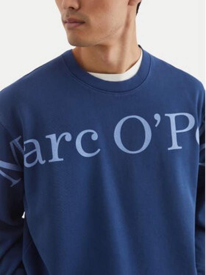 Marc O'Polo Bluza 522 4100 54070 Granatowy Regular Fit