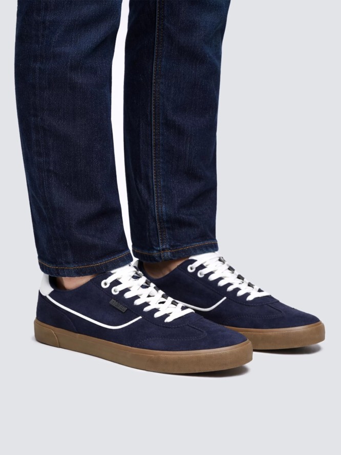 Sneakersy męskie granatowe TT174091 400