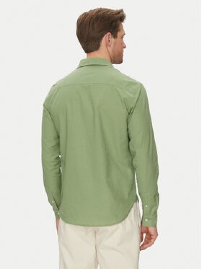 Blend Koszula 20718400 Zielony Regular Fit