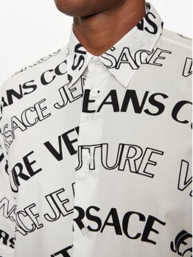 Versace Jeans Couture Koszula 76GAL2R0 Biały Regular Fit