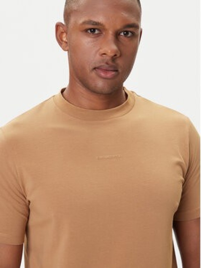 KARL LAGERFELD T-Shirt 755051 554235 Beżowy Regular Fit