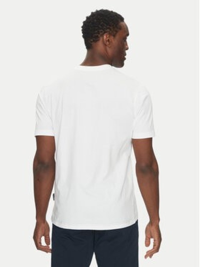 Hechter Paris T-Shirt 75014 151919 Biały Regular Fit