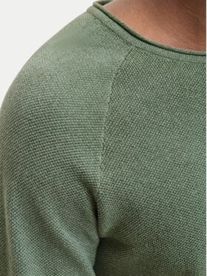 Jack & Jones Sweter Hill 12157321 Zielony Regular Fit