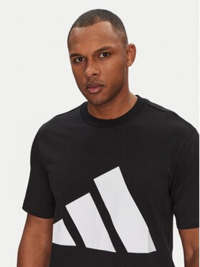 adidas T-Shirt Essentials Big Logo JE8945 Czarny Regular Fit