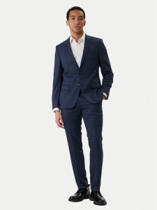 HUGO Garnitur Henry/Getlin232X 50558069 Granatowy Slim Fit