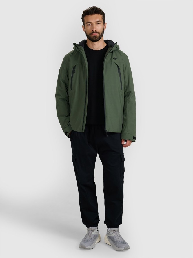 4F Kurtka przejściowa membrana 10000 męska - zielona L