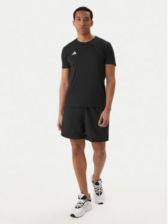 adidas Koszulka techniczna Adizero Essentials IN1156 Czarny Slim Fit