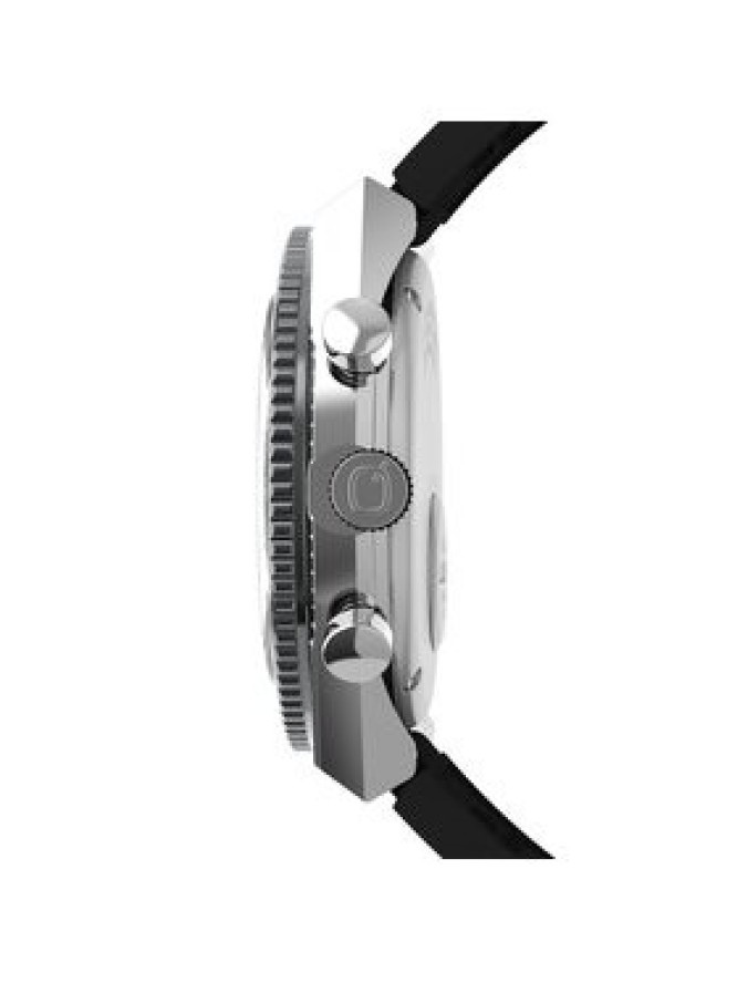 Timex Zegarek Q Timex Three Time Zone Chronograph TW2V70000 Czarny