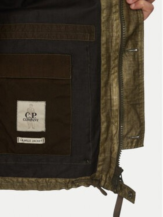 C.P. Company Kurtka przejściowa 18CMOW224A110318G Zielony Regular Fit