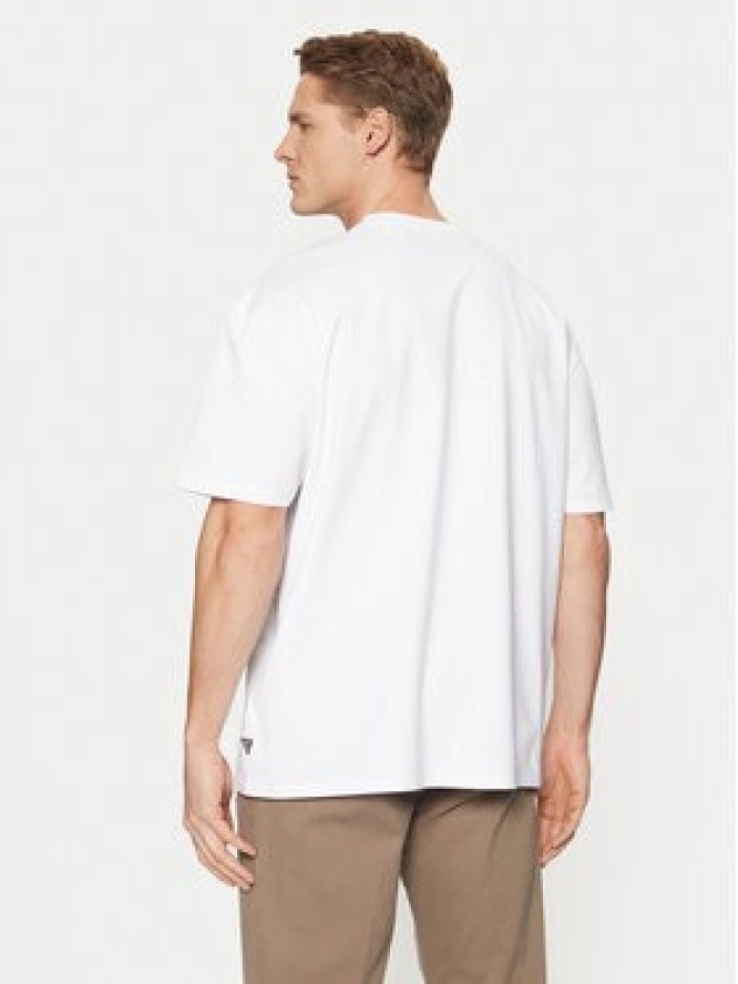 Guess T-Shirt M5RI91 KAC30 Biały Oversize