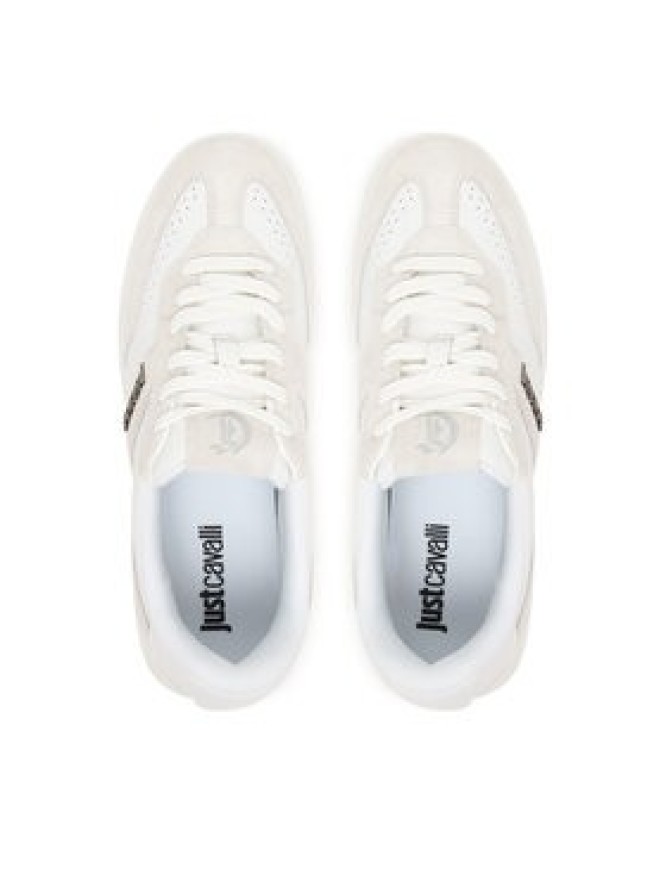 Just Cavalli Sneakersy 80QA3SB2 ZPC12 Biały