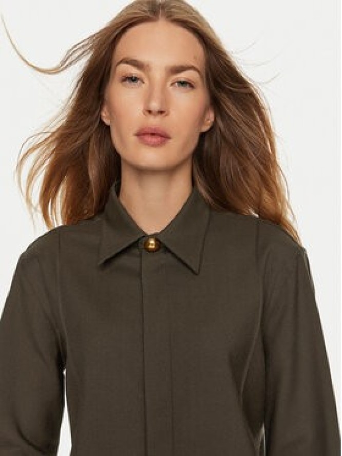 AMI Paris Koszula USH012WV0026 Brązowy Regular Fit