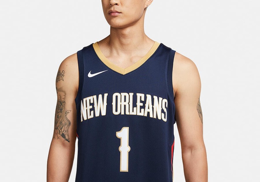 Koszulka męska nike nba new orleans pelicans zion williamson icon edition