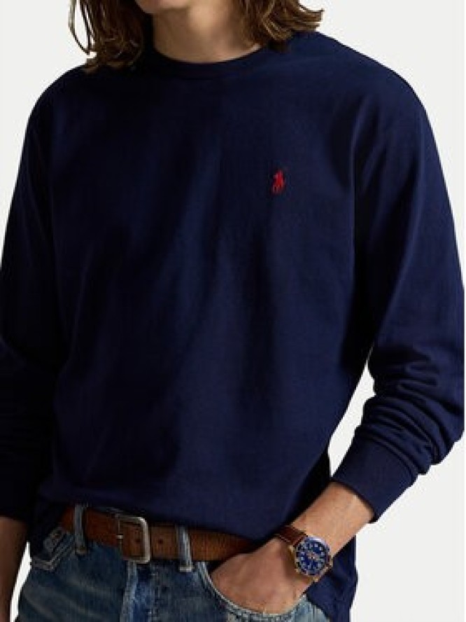 Polo Ralph Lauren Longsleeve 710970697003 Granatowy Classic Fit
