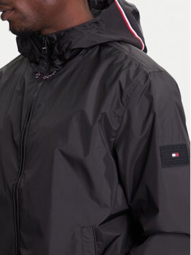 Tommy Hilfiger Kurtka przejściowa MW0MW40225 Czarny Regular Fit