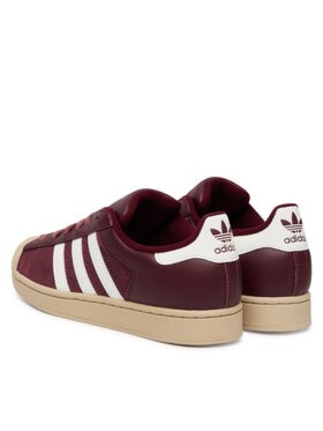 adidas Sneakersy Superstar II KJ9949 Bordowy