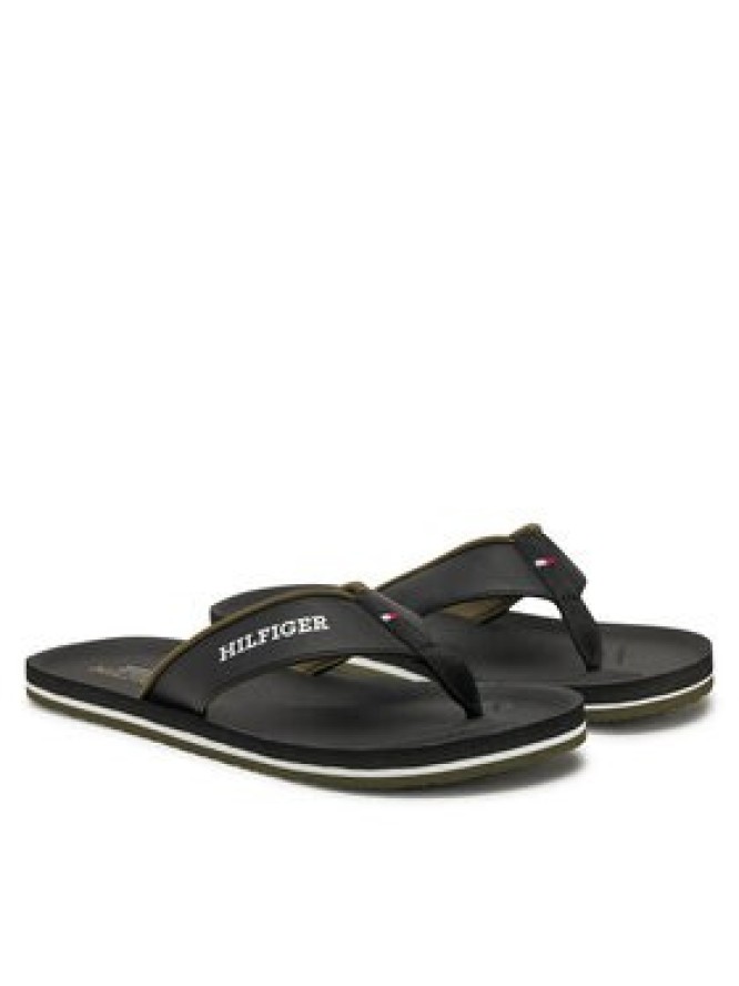 Tommy Hilfiger Japonki Padded Comfort Hilfiger B Sandal FM0FM05440 Czarny