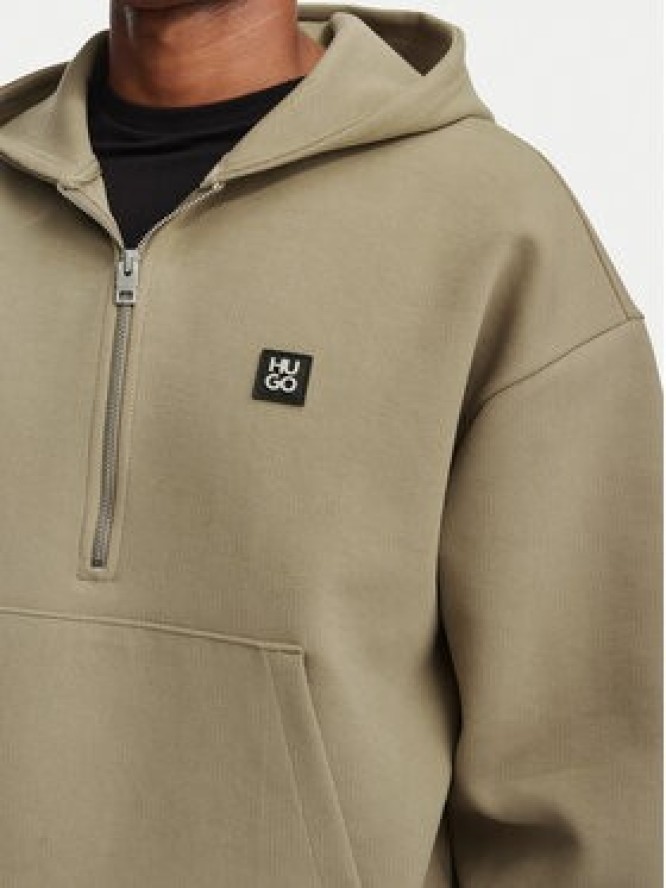 HUGO Bluza Dabinhood 50563019 Beżowy Oversize