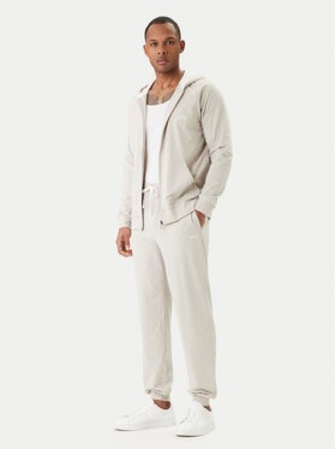 BOSS Bluza Mix&Match 50515313 Szary Regular Fit