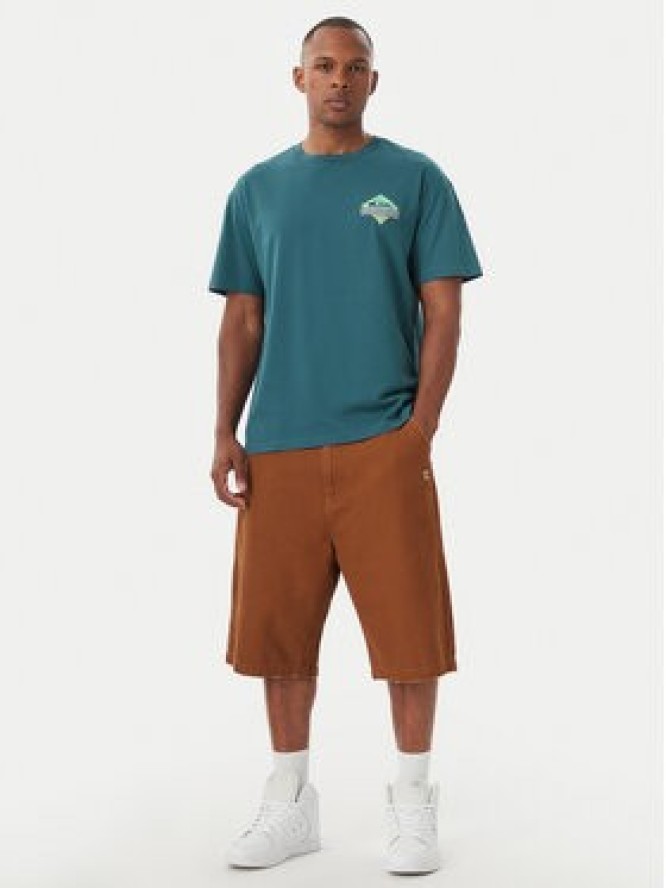 Quiksilver T-Shirt Crystal Jet EQYZT08023 Niebieski Regular Fit