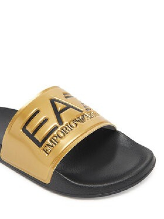 EA7 Emporio Armani Klapki 7X000108 AF15118 MZ097 Złoty