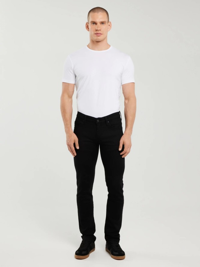 Jeansy męskie skinny czarne Jeffray 915