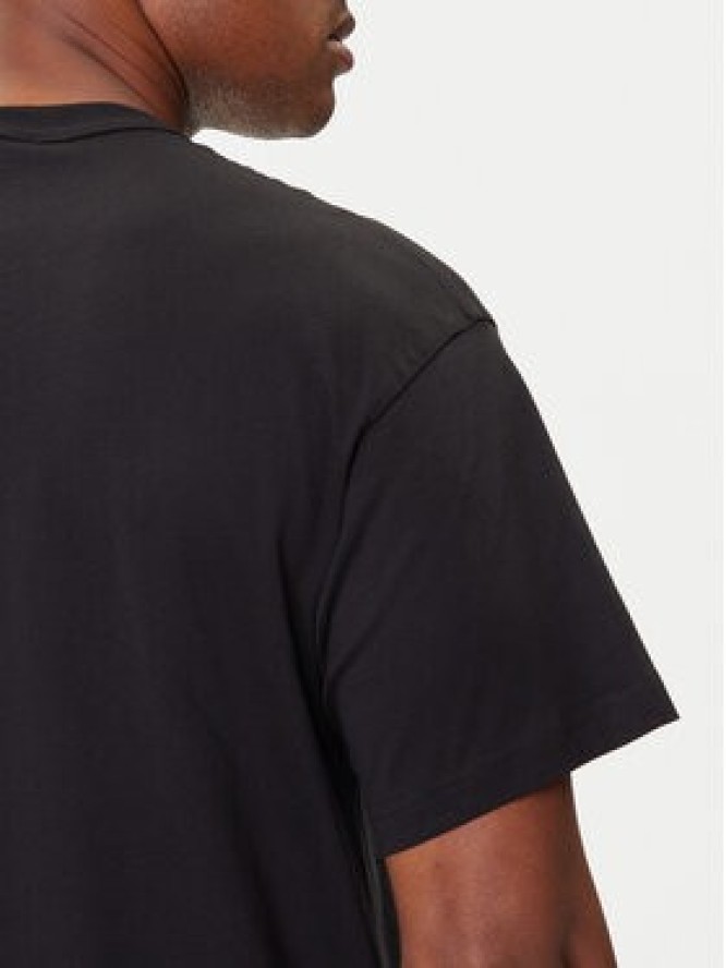 Versace Jeans Couture T-Shirt 79GAHT08 CJ00T Czarny Regular Fit