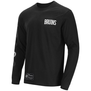 Koszulka z długim rękawem Fanatics NHL Bruins w kolorze czarnym, rozmiar S