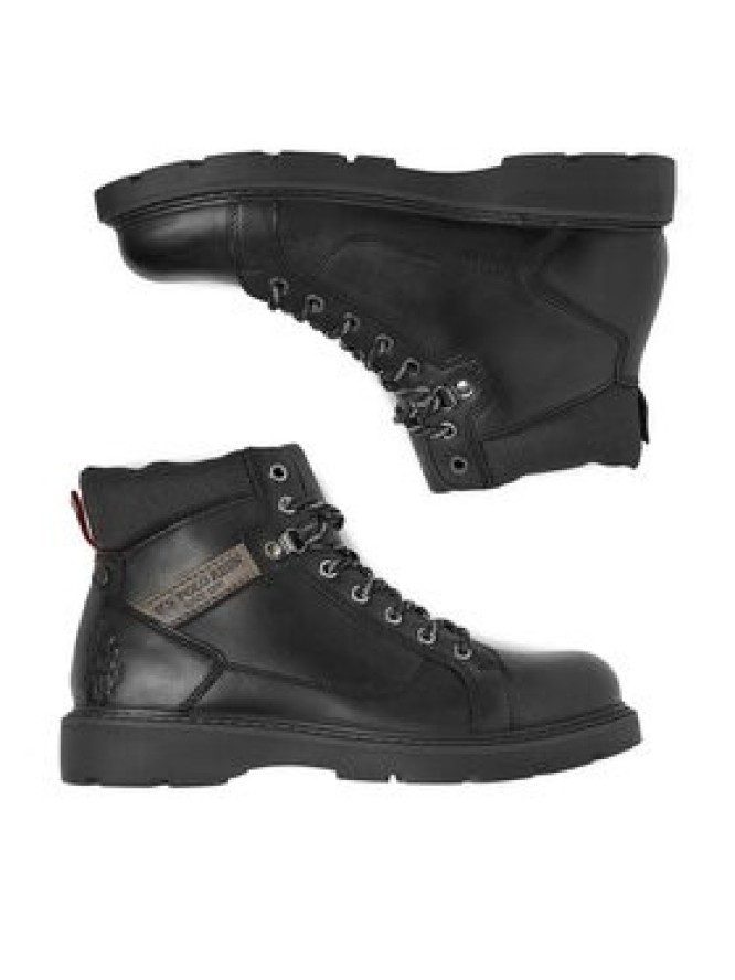 U.S. Polo Assn. Trzewiki EO-PATRIZ003M/ELN1 Czarny