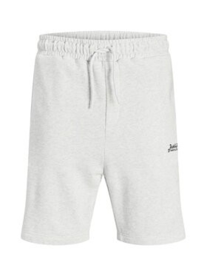 Jack & Jones Komplet t-shirt i szorty sportowe Beau 12277466 Biały Relaxed Fit