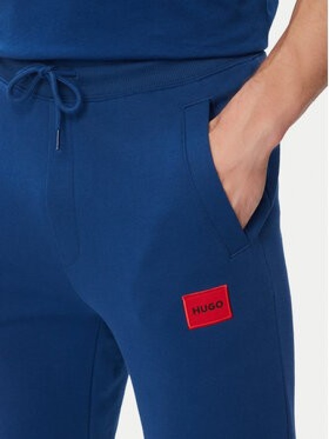 HUGO Spodnie dresowe Doak212 50447963 Niebieski Regular Fit