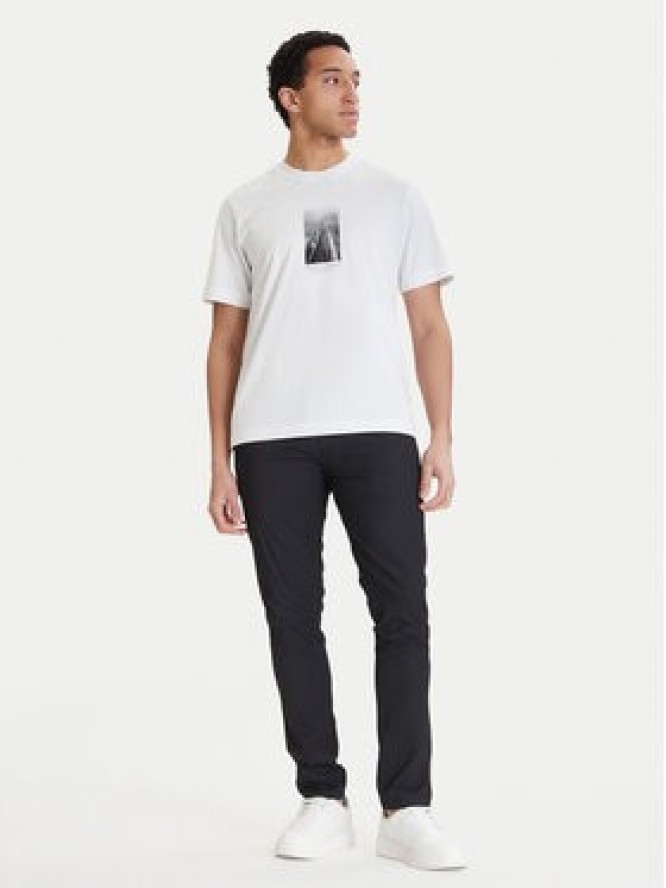 Jack & Jones T-Shirt Fusion 12289870 Biały Relaxed Fit