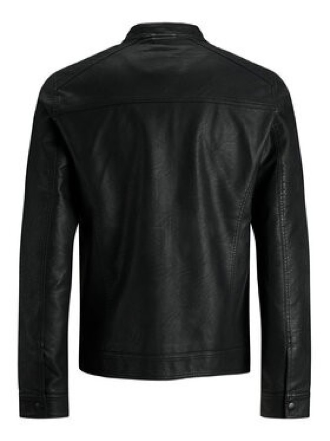 Jack & Jones Kurtka z imitacji skóry 12182461 Czarny Regular Fit